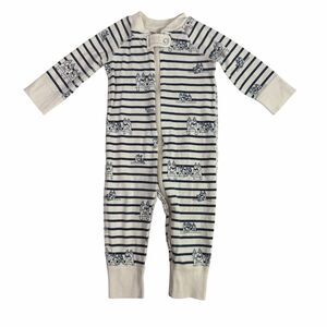 Hanna Andersson 0-3 months Footed Sleeper Cotton Bluey